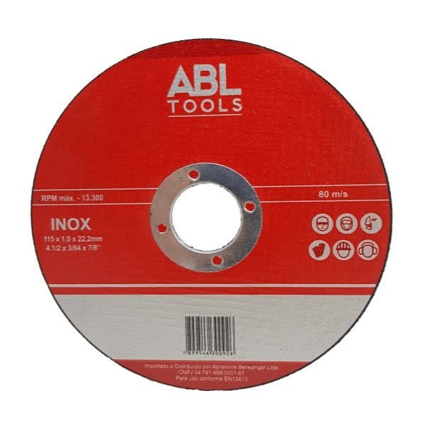 Kit 10/20/30/40 Discos Abl Tools 115x1,0x22,2mm