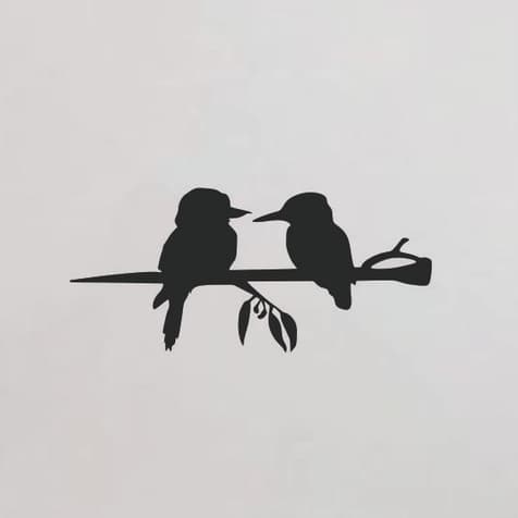 Promoção Quadro Decorativo Vazado em MDF Passáro 3mm