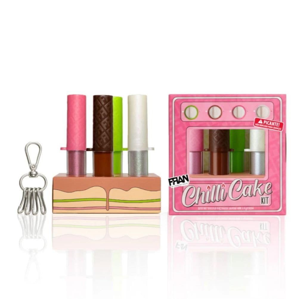 Kit Fran Chillicake Kit By Franciny Ehlke 4 gloss Lançamento