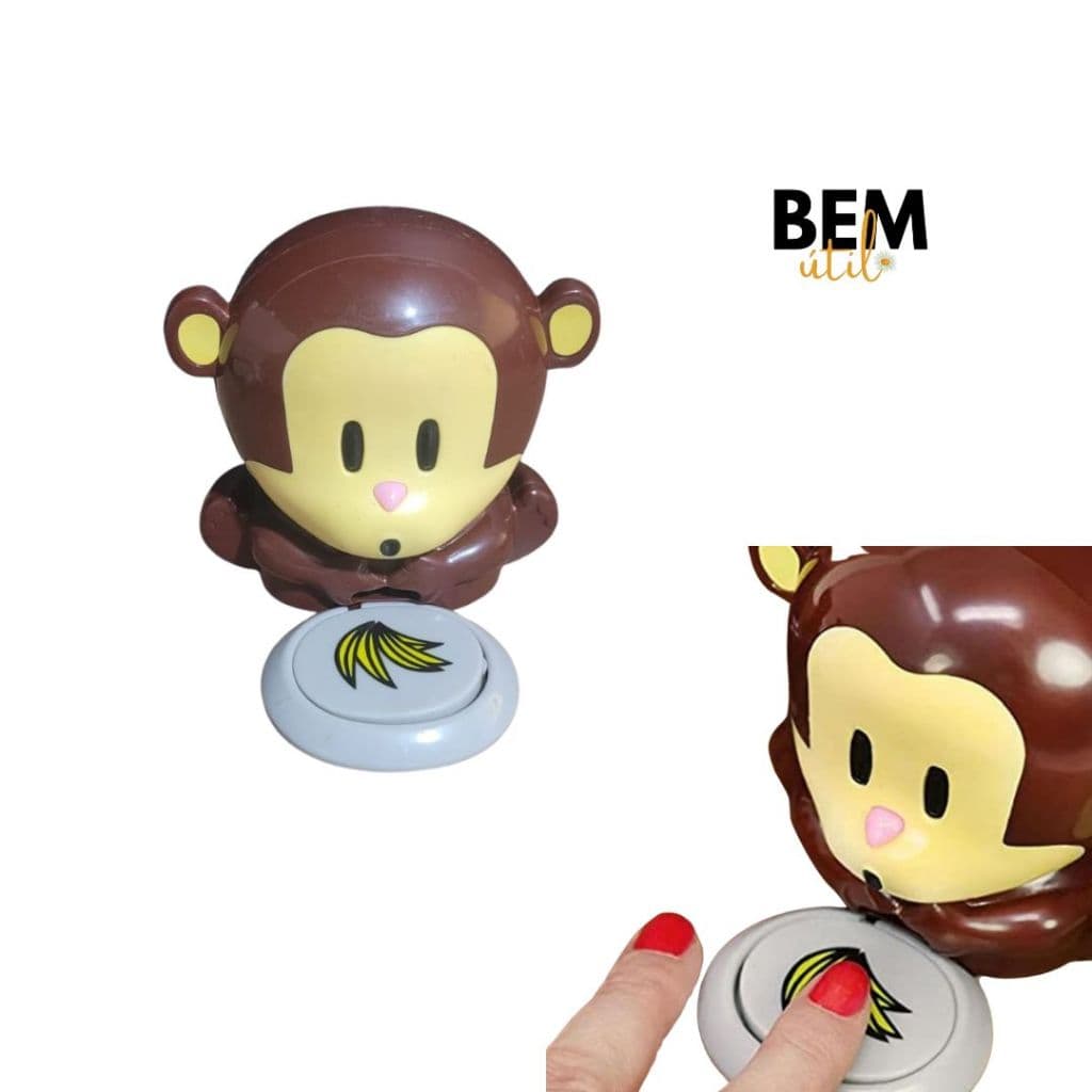 Ar dos desenhos animados soprando pequeno macaco secador de unhas pequeno macaco secador de unhas secador de unhas