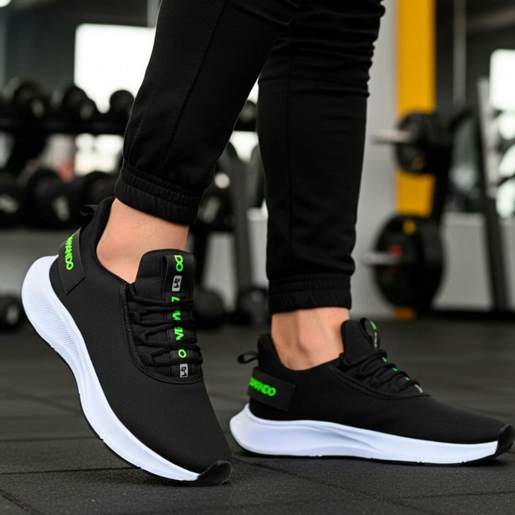 Tênis Esportivo Masculino Treino Academia Lazer