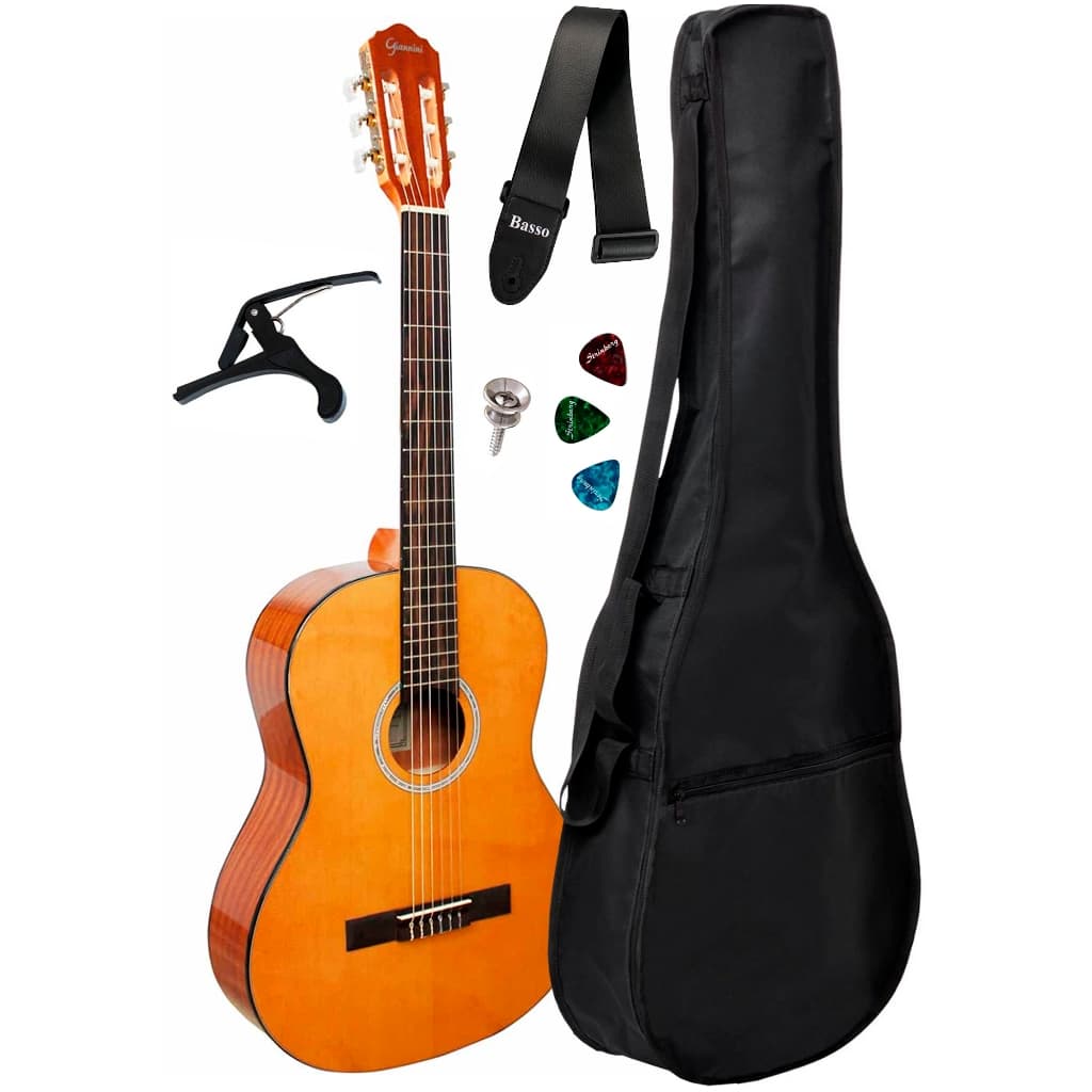 Violão Eletroacústico Giannini N17 N+ CAPA LUXO E ACESSÓRIOS