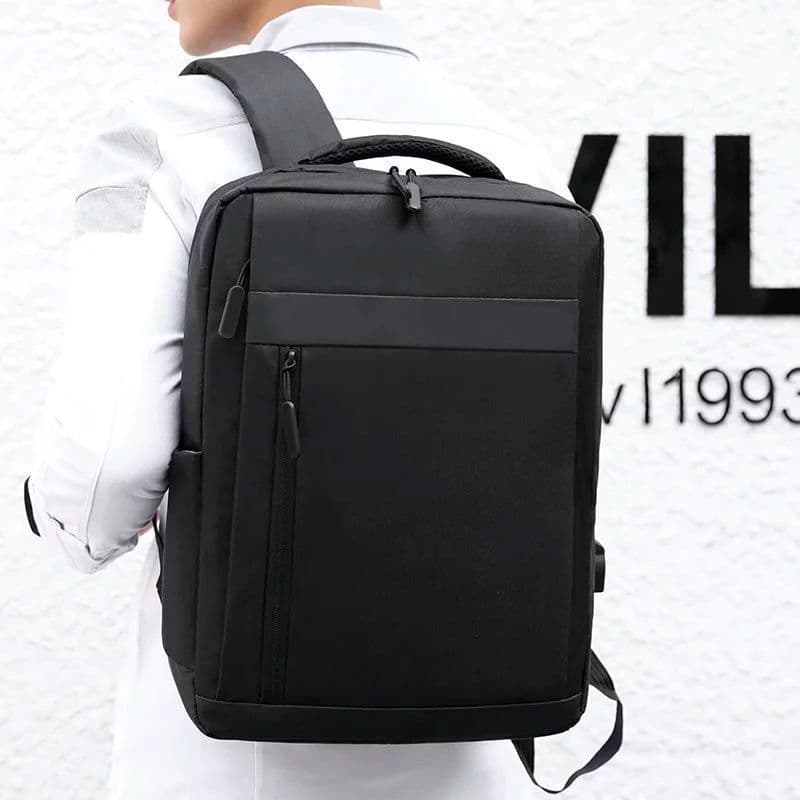 Mochila Masculino impermeável para notebook Casual USB
