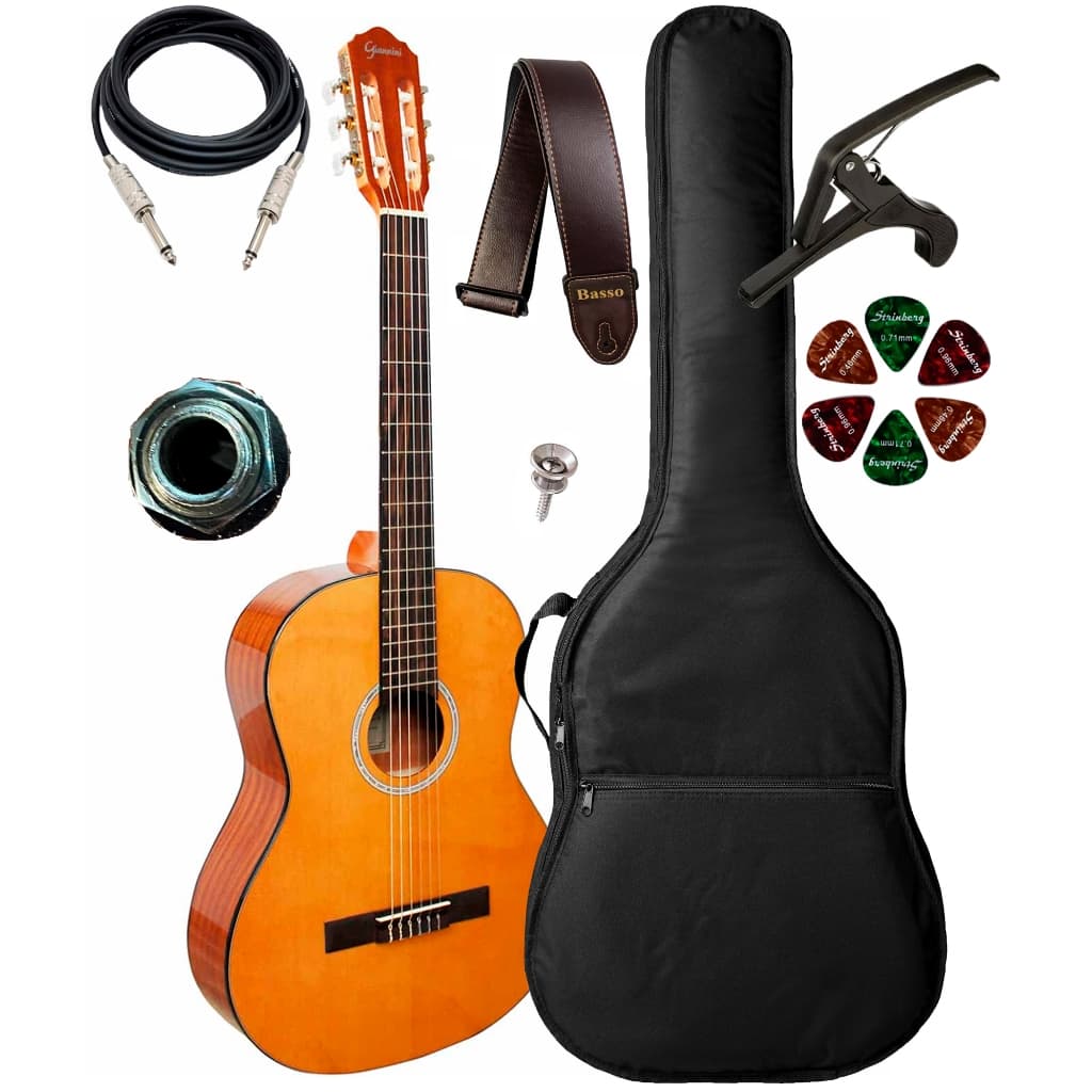 Violão Eletroacústico Giannini N17 N+ Capa E Acessórios
