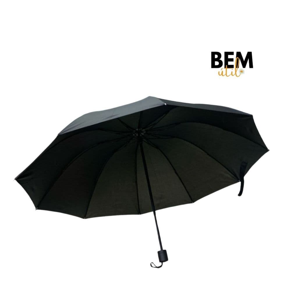 Guarda Chuva Grande Preto sombrinha básico manual