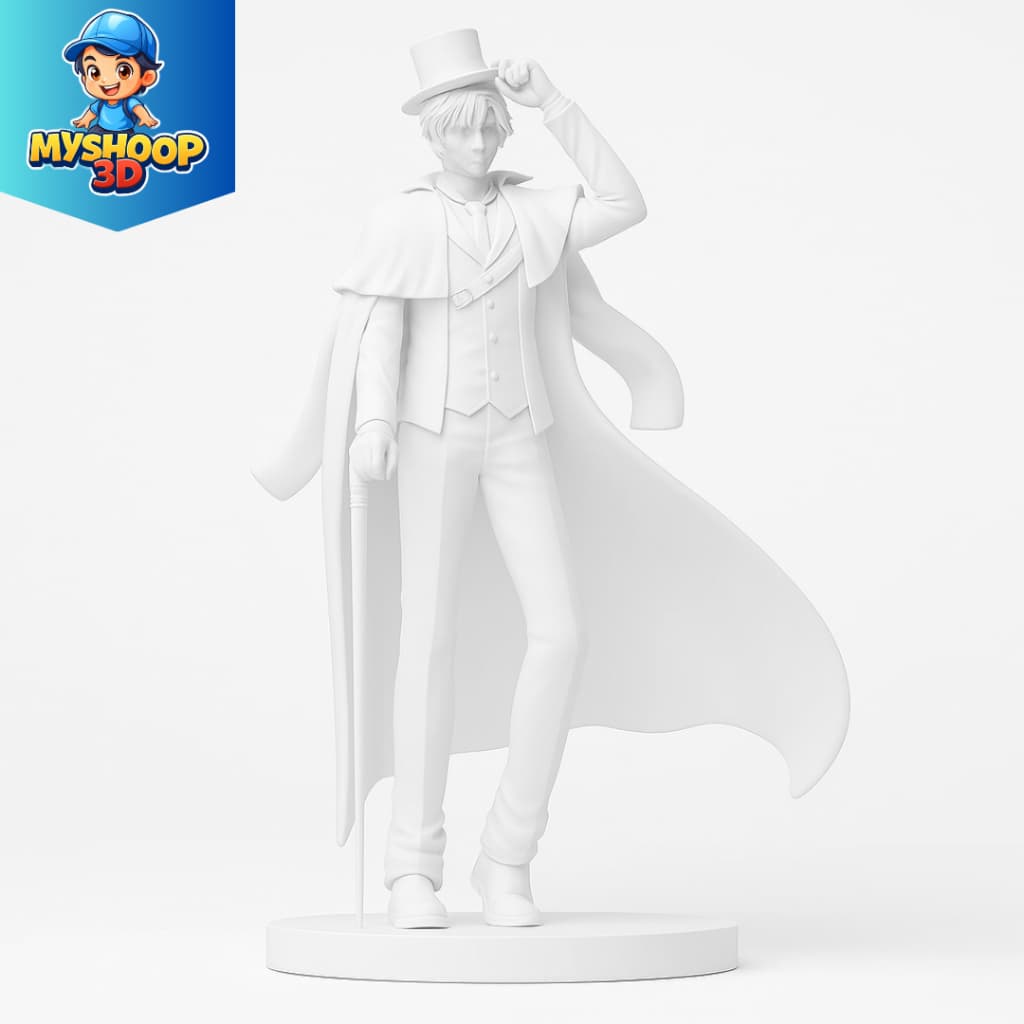 Klein Moretti Lord Of The Mysteries l Item Colecionador l Impressão 3D l 10cm Altura l Cor Preto ou Branco
