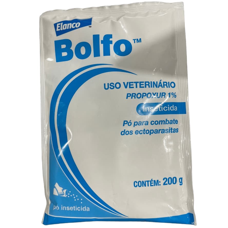 Remédio anti pulgas e piolhos em pó Bolfo 200g