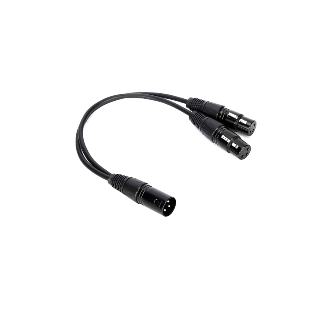 Cabo Splitter Xlr Macho X 2 Xlr Femea Mxt Pro Series 40cm