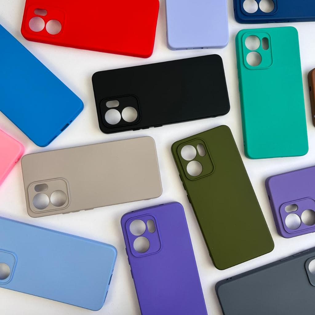 Capinha Para Oppo Reno 13F 5G / Capa Case Silicone Aveludada Colorida Forrada (CF26)