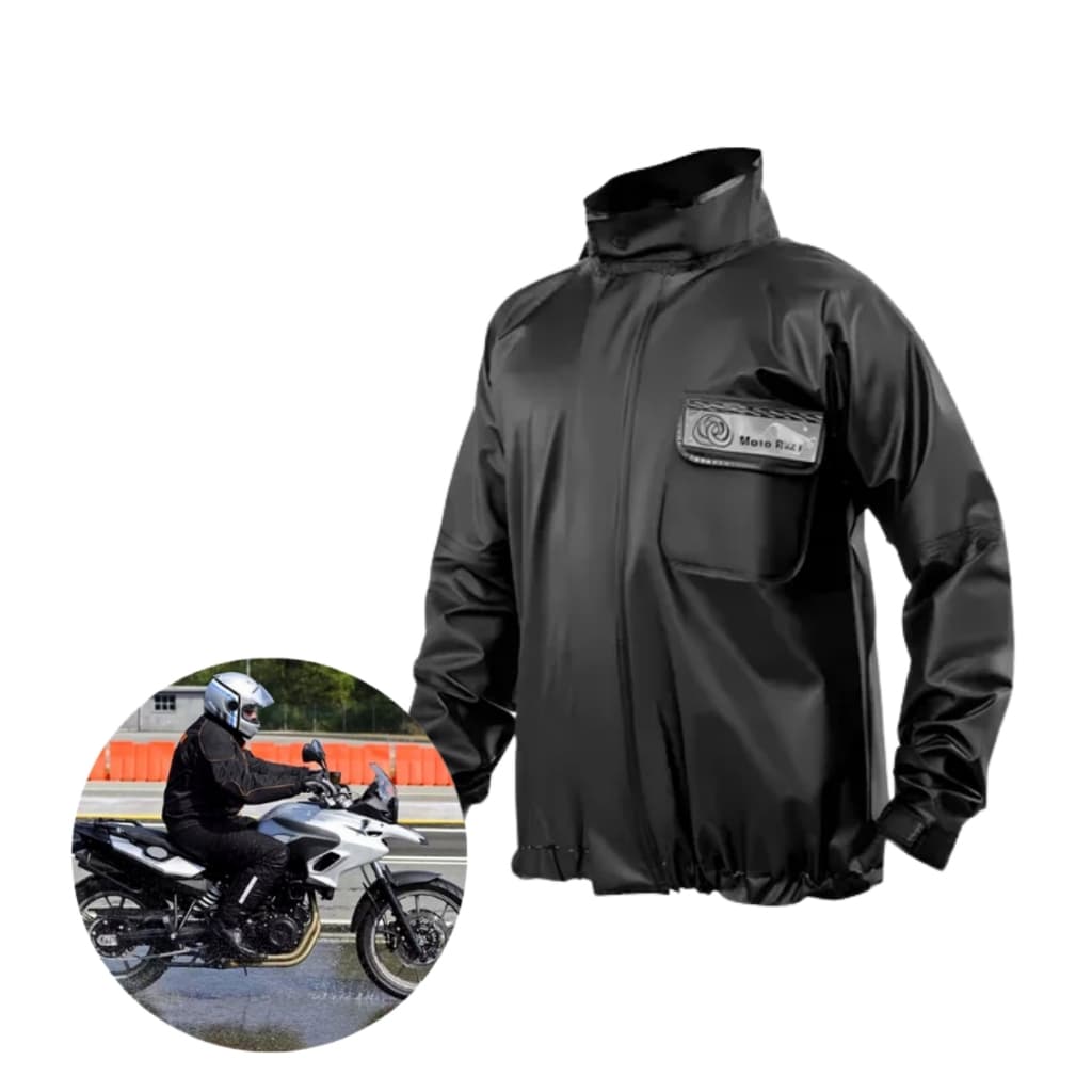 Capa Conj De Chuva Motoboy Impermeável Reforçada Brascamp