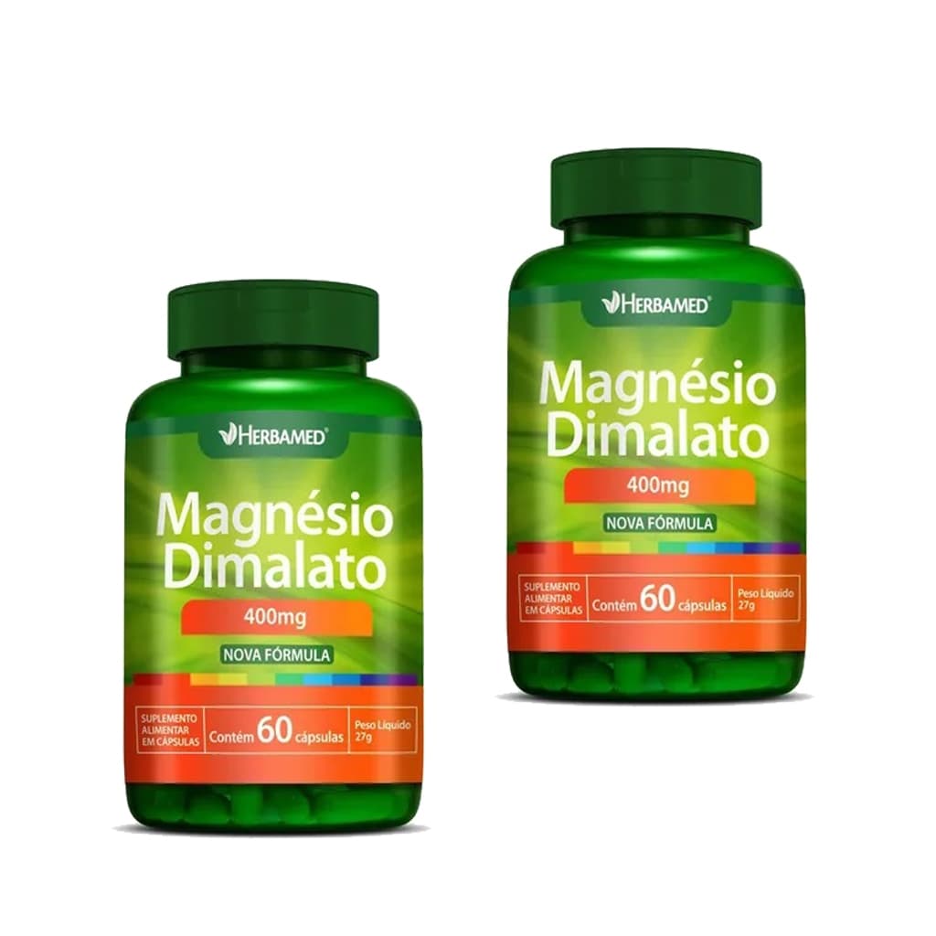 Magnésio Dimalato 60 Cápsulas - Herbamed