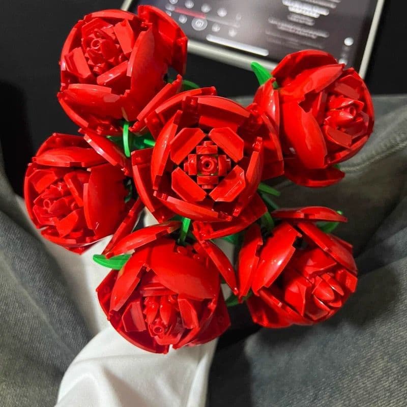 Monte Sua Flor!  Brinquedo Criativo de Montar – 25cm de Altura!