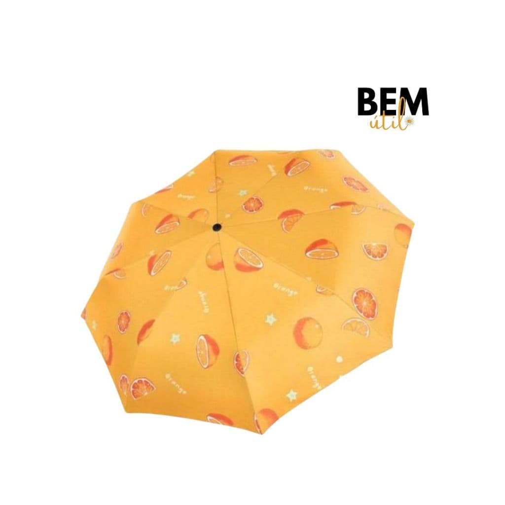 Guarda Chuva Automático Reforçado Abre e Fecha Automático Tecido DropDry MODELO FRUTAS
