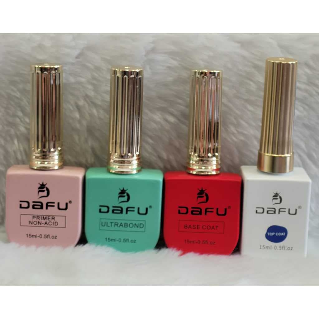 Kit Dafu: Primer Non Acid, Ultra bond, Base Coat e Top Coat