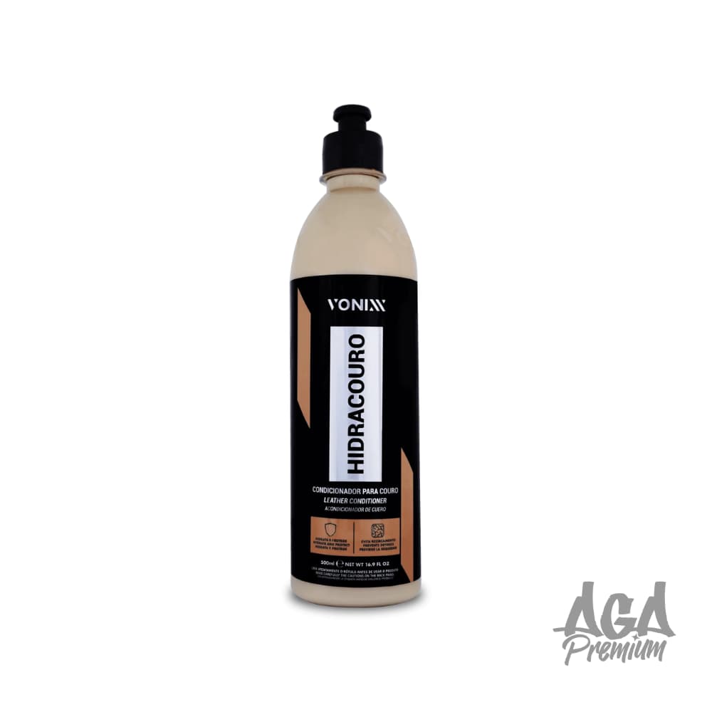 Vonixx Hidracouro 500ml - Hidratante de Couro Automotivo e de Bolsas, Proteção e Durabilidade na Vida Util do Couro