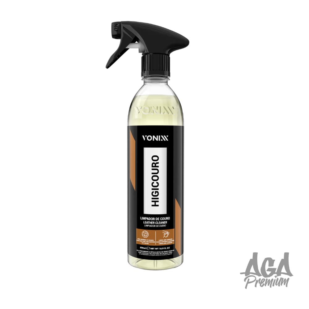 Vonixx Higicouro 500ml - Limpador de Couro Automotivo e Bolsas
