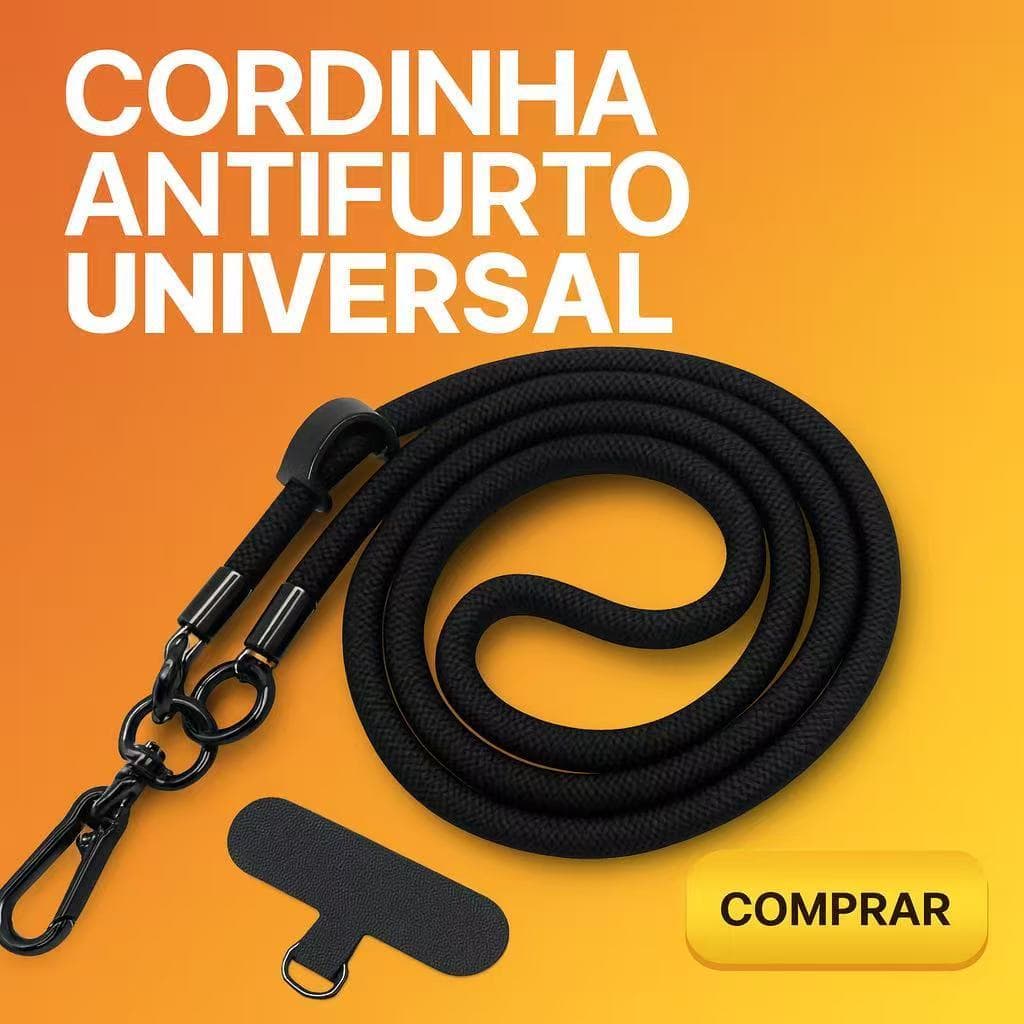 Cordão Longo De Pescoço Grosso Macio Para Celular  Outdoor Modelo Novo