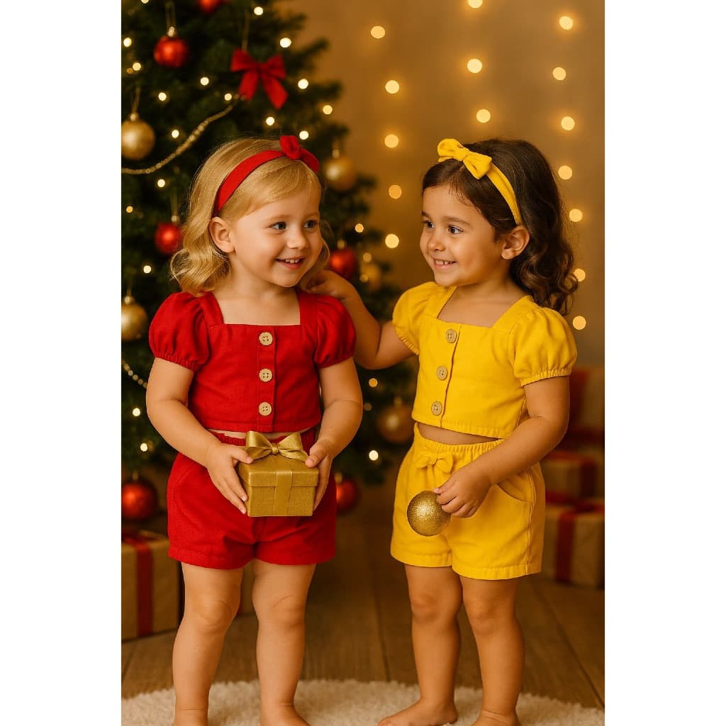 Conjunto Infantil Menina | Roupa de criança (2, 3 e 4 anos)