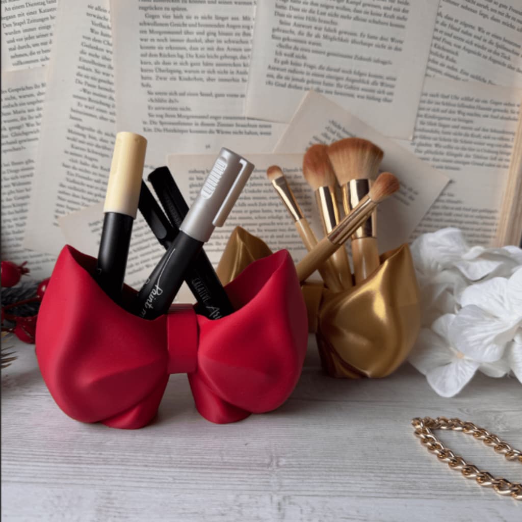 Porta Pincel de Maquiagem Feminino Organizador Decorativo