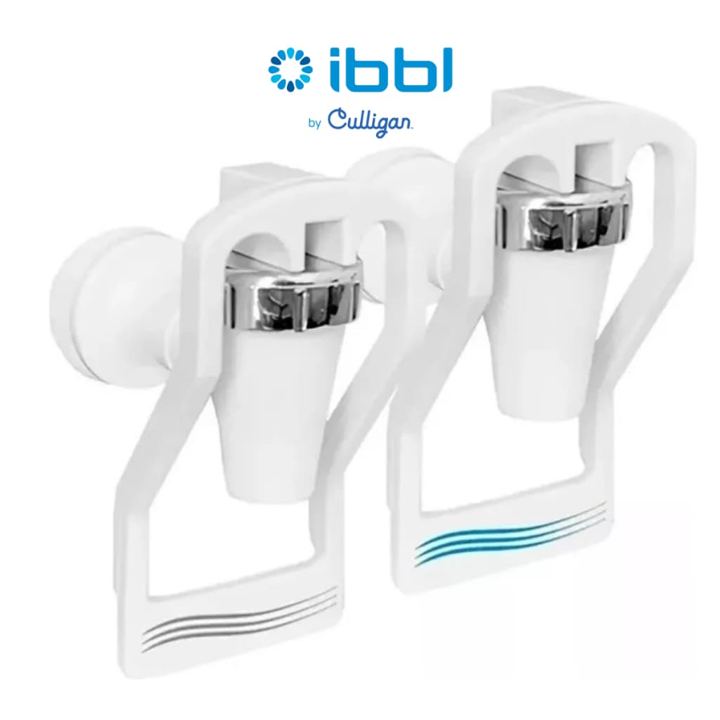 Kit 2 Torneiras Ibbl Branca Bebedouro Compact Gfn 2000 Fr600 Original Água Natural e Gelada