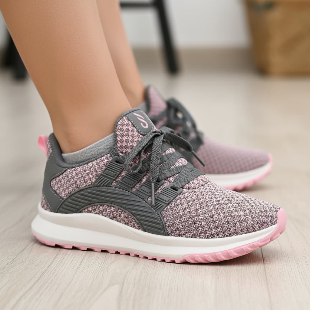 Tênis Feminino Esportivo Confortável Para Caminhada Academia Barato em Promoção