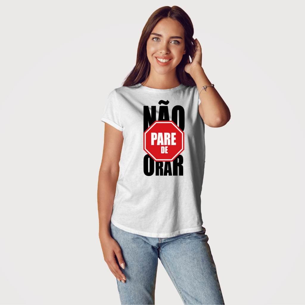 Camiseta Unissex 100% Algodão 30.1 Religioso Personalizado Ref-C86 Envio Rapido