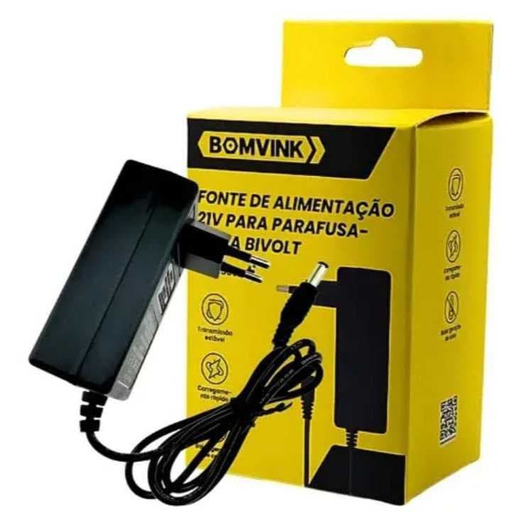 Fonte De Alimentação 21v De Parafusadeira Bivolt