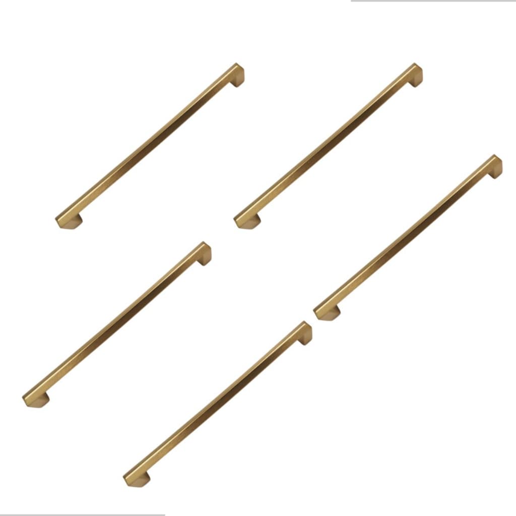 KIT PUXADOR ALÇA PARA MOVEIS GAVETA ARMARIO LIVERI IL 955 160MM DOURADO FOSCO ITALY LINE
