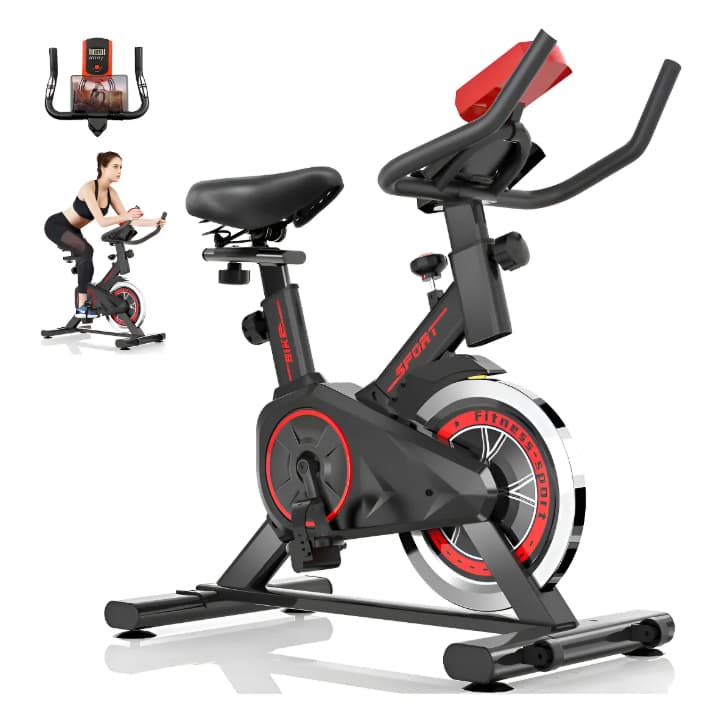 Bike Ergometrica Spinning Bicicleta Ergometrica Profissional Cor Preto
