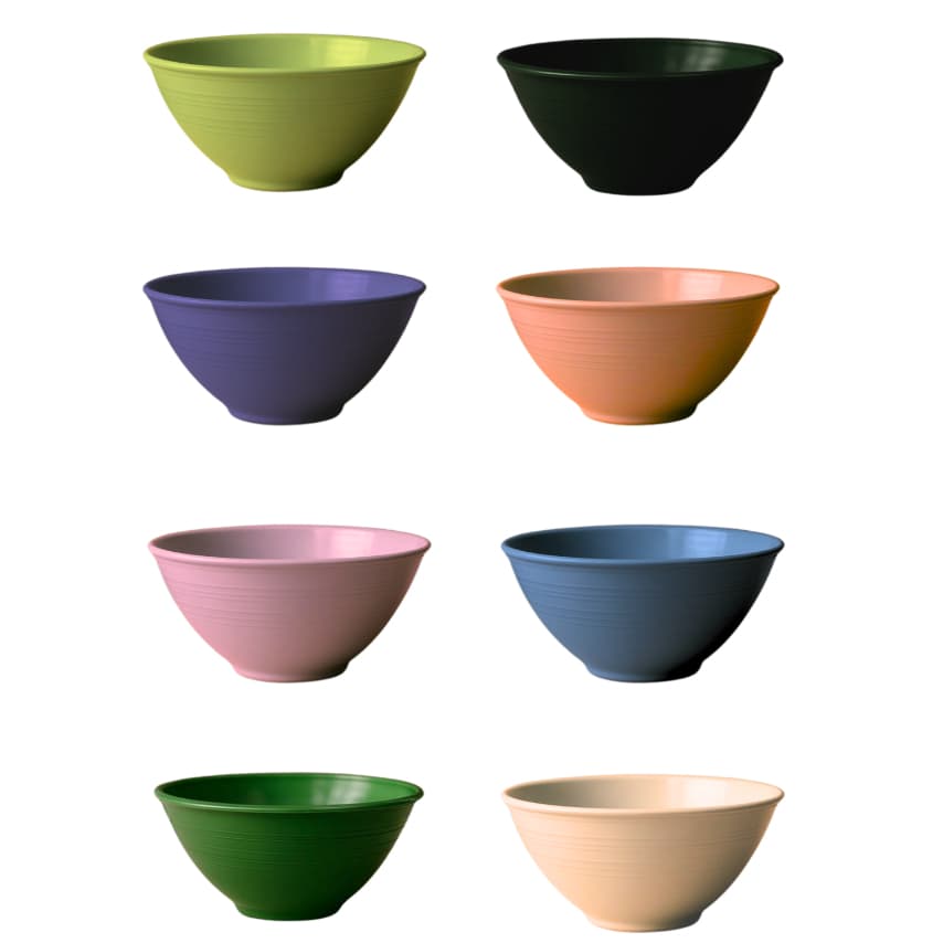 kit com 50 unidade cumbuca bowl para caldo - sorvete - feijoada - sopa - sobremesas pote tigela redonda 750ml aprox