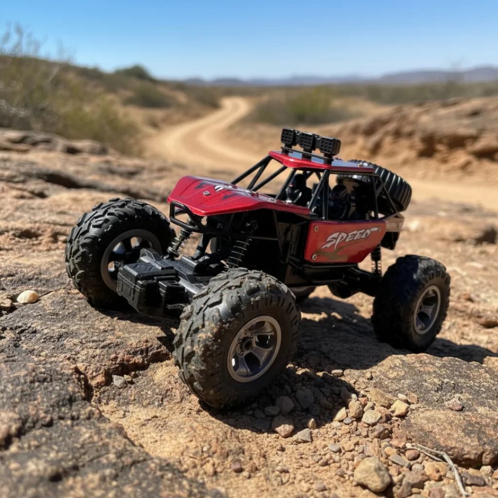 Carrinho Controle Remoto Escalada Off Road Articulado