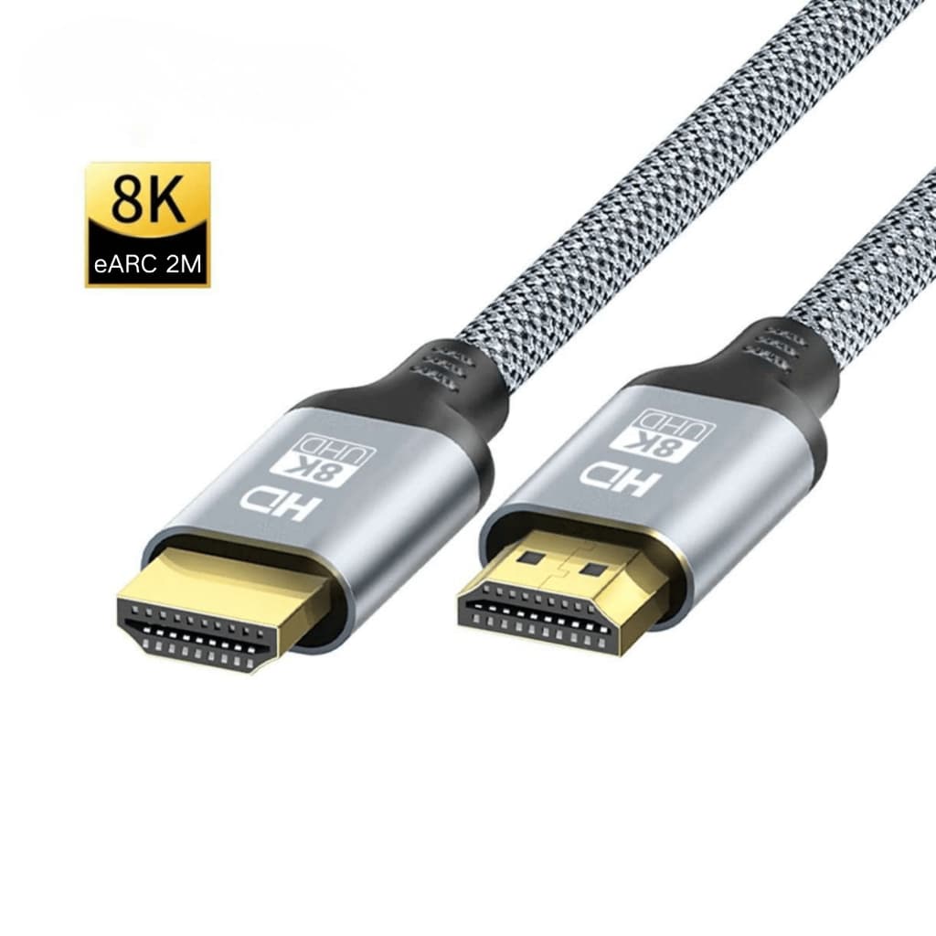 Cabo Hdmi 8k 2m De Áudio E Vídeo 8k/60hz 4k/120hz Earc