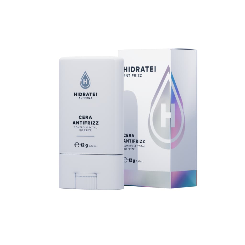 Cera Antifrizz Hidratei 12g Controle Absoluto Frizz Baby Hair Finalização Capilar