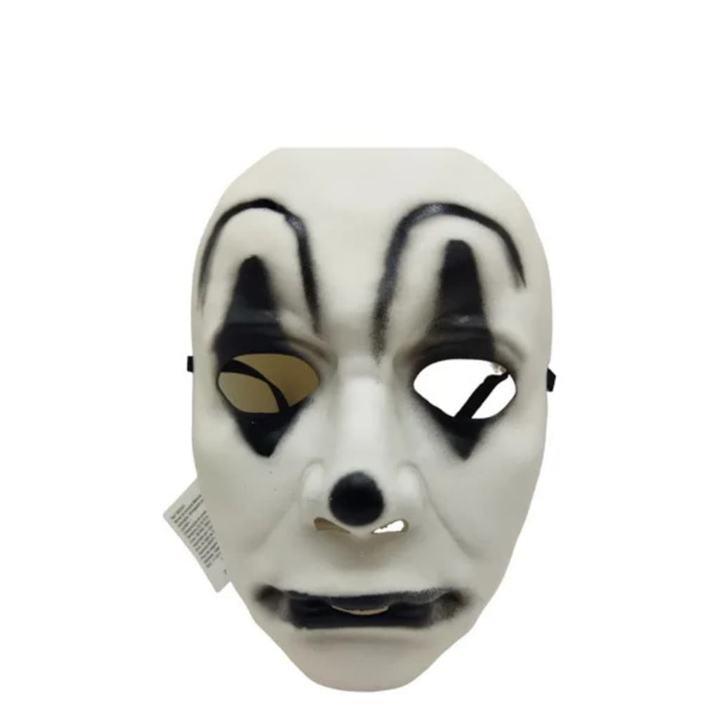 Mascara Fantasia Palhaço Bandit Sad Manm Festas Haloween