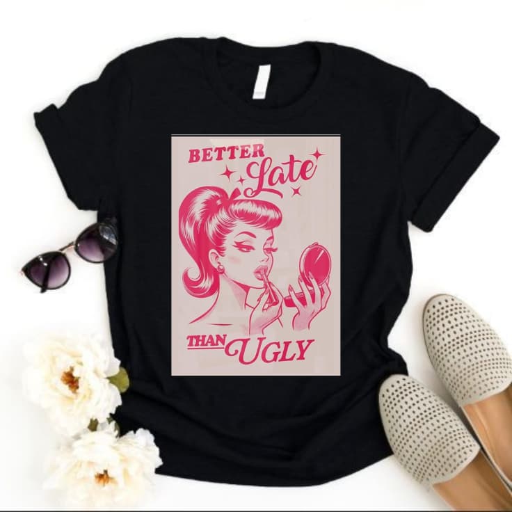 look streetwear estilosa blusa verão tshirt basica camiseta estampada feminina casual dia a dia brusinha  PCKG 09