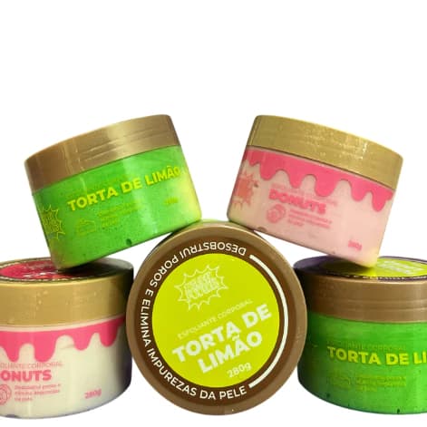 Esfoliante Corporal Frapuccino Cupcake Torta de Limão Super Poderes  280g