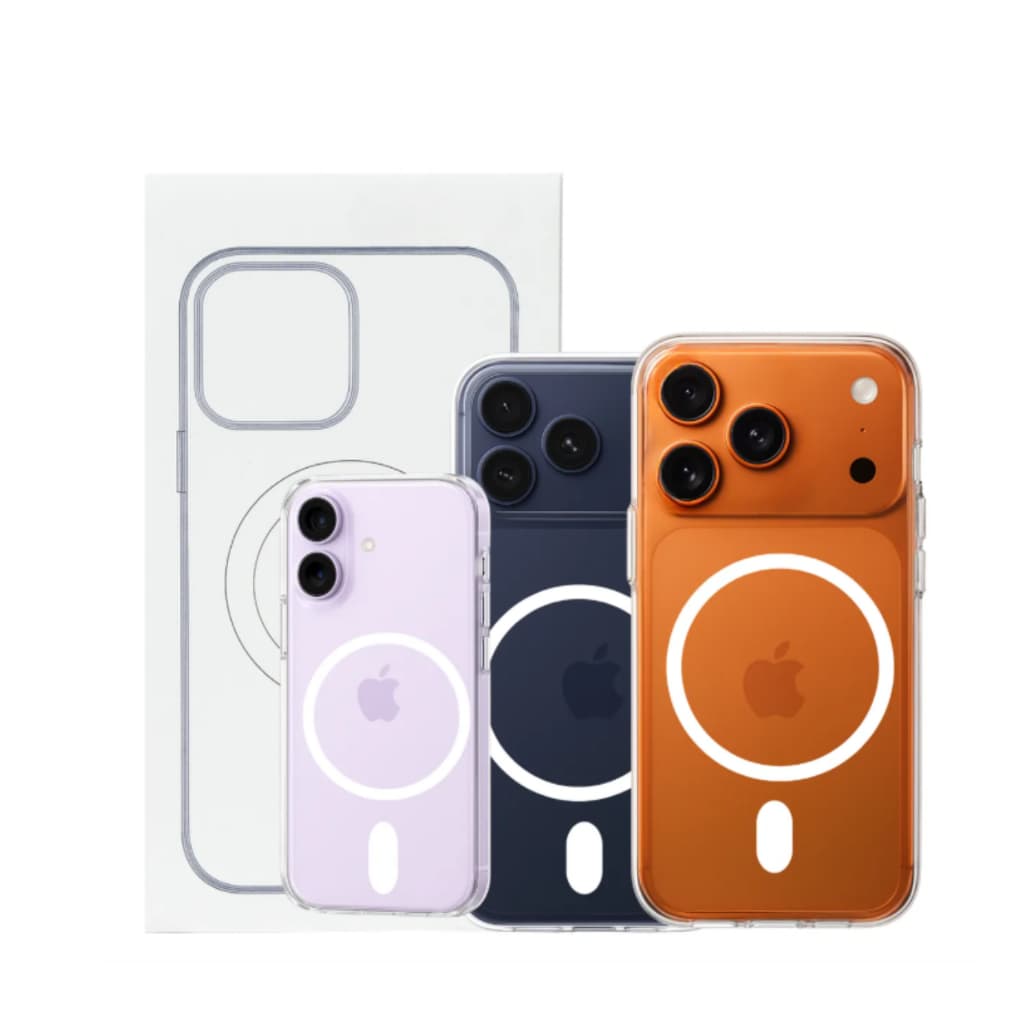 Capa Para iPhone 17 17 Air Plus17 Pro 17 Pro Max Capinha Magnética MAgSafe Capinha Carregamento Indução Transparente