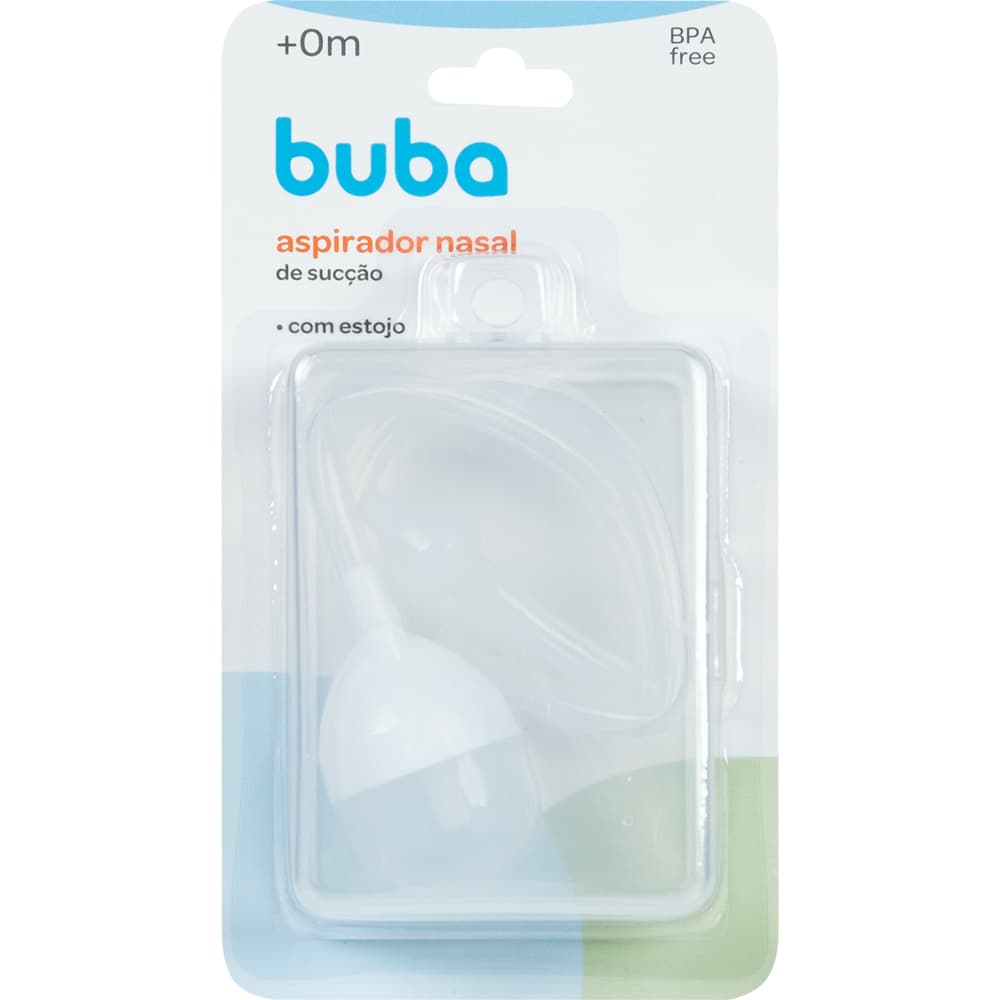 Aspirador Nasal De Sucção Para Bebês Com Estojo Da Buba