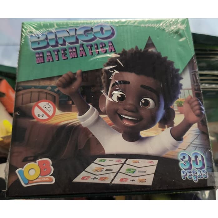 Bingo Matemática - 30 peças