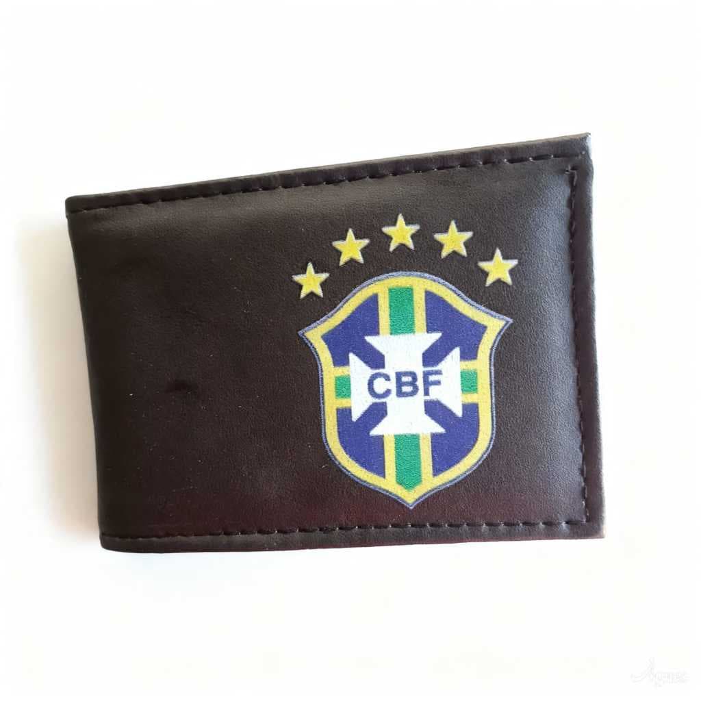 Carteira Masculina BR Fina Couro Sintetico