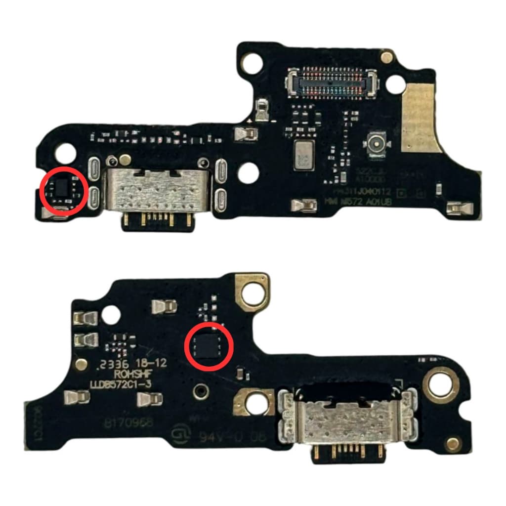 Flex Sub Placa Conector De Carga Compativel Redmi 13c Turbo