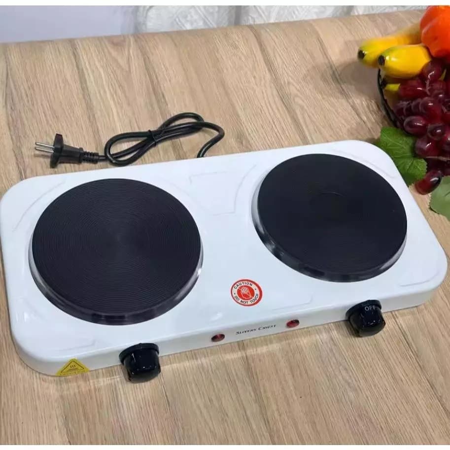 Fogareiro Elétrico Indução 2 Bocas 127V - Branco