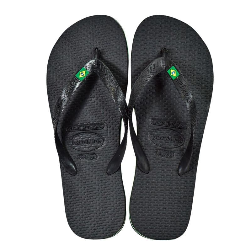 chinelo tradicional bandeirinha Brasil uso diário leve e macio envio imediato