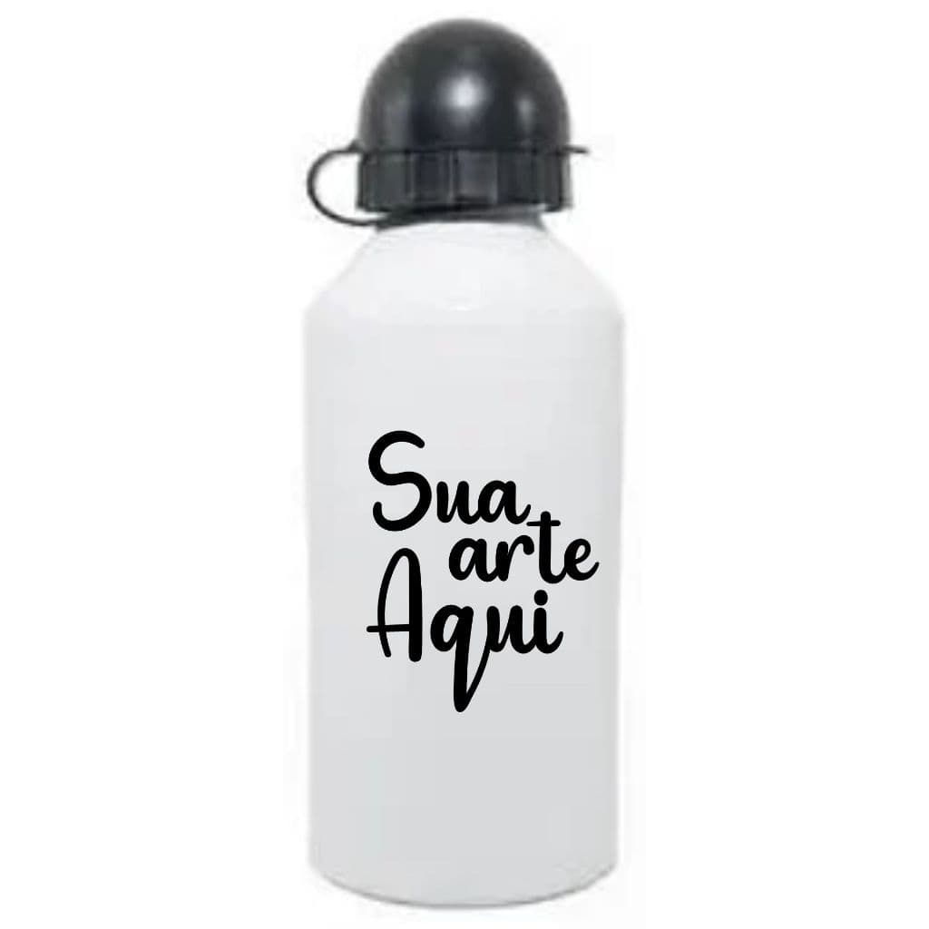 Garrafa Squeeze Branca -  Térmica Sublimada 750ml