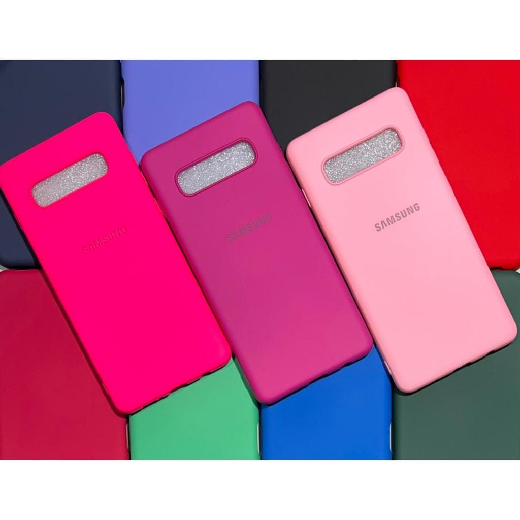 Capa Para Samsung Galaxy S10 Plus / Capa + Pelicula ceramica ou Só 1 Capinha Aveludada Case