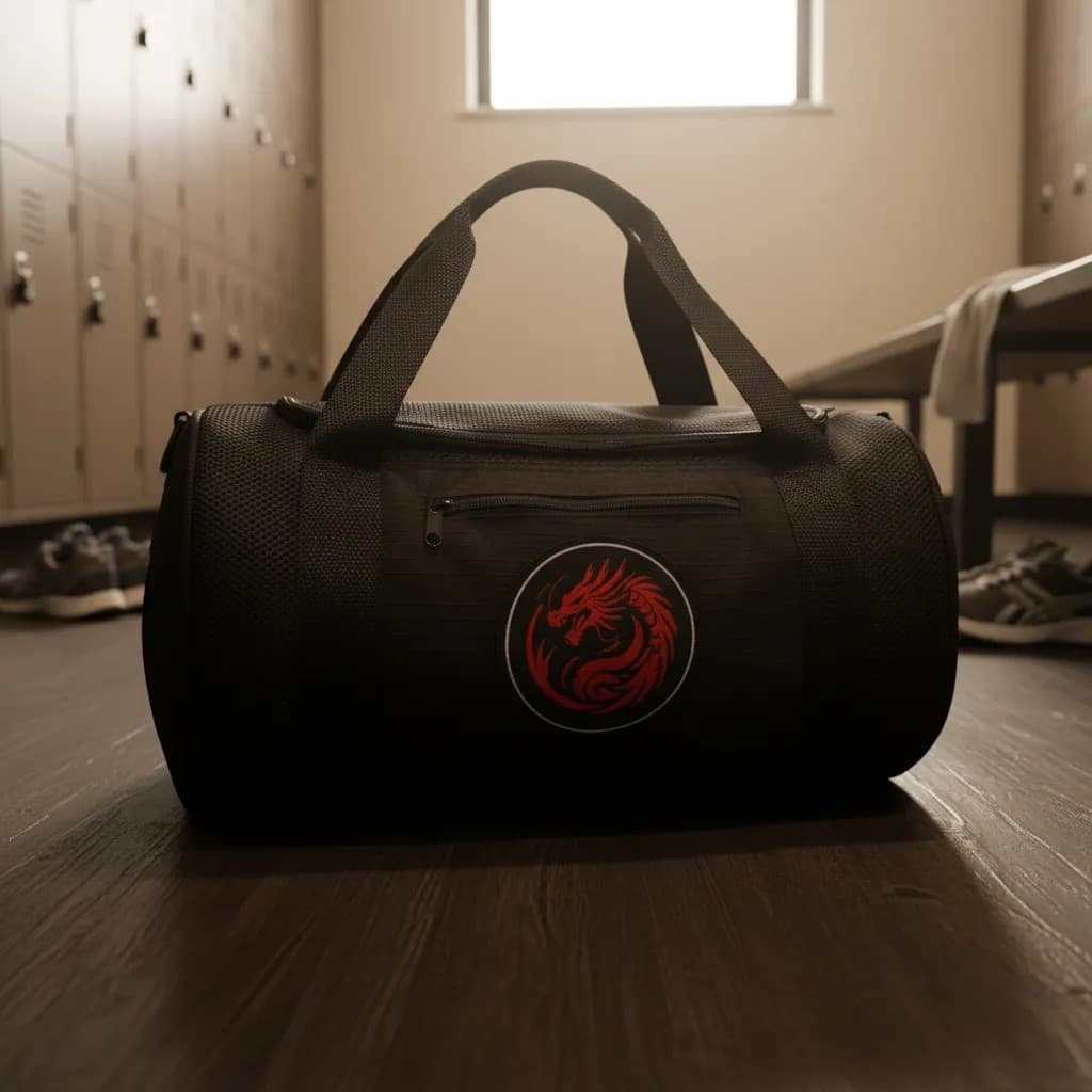 Bolsa De Academia Treino Jui-jitsu Muay-thay Red Dragon