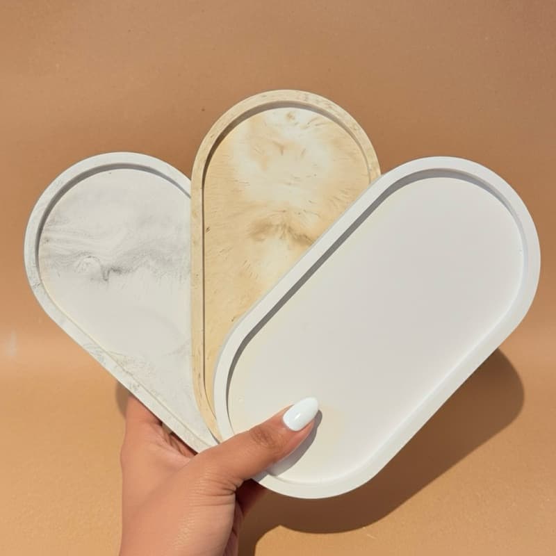 Bandeja Decorativa - Base em Gesso
