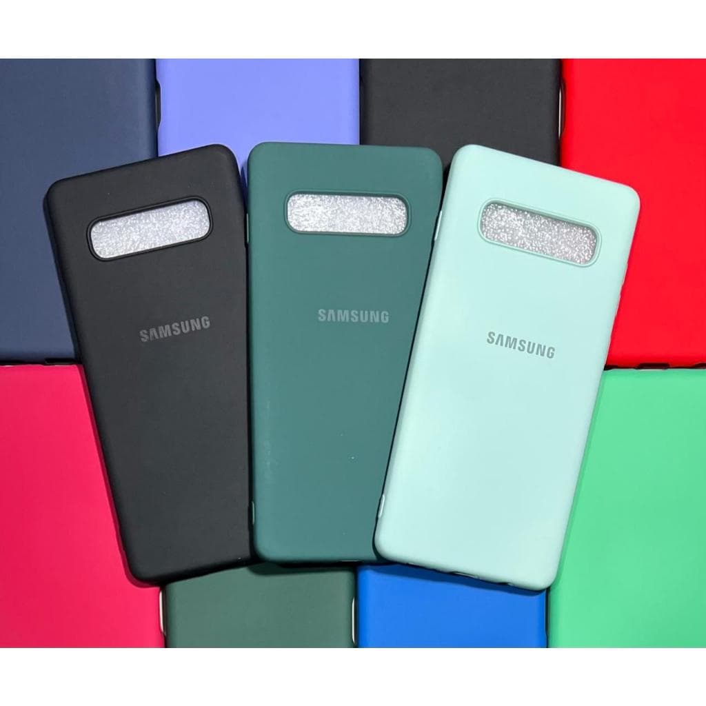 Capa Para Samsung Galaxy S10 Plus / Capa + Pelicula ceramica ou Só 1 Capinha Aveludada Case