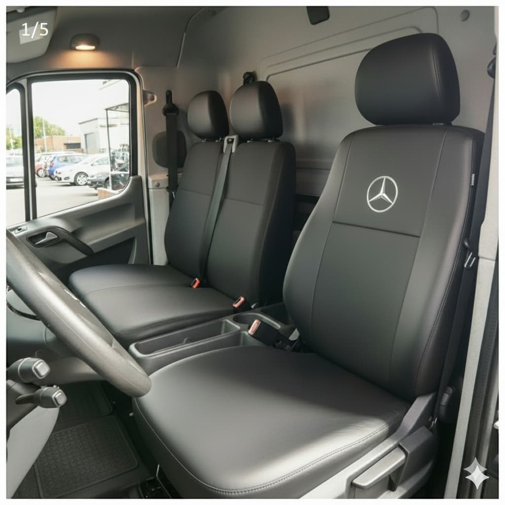 capa banco de couro mercedes sprinter van