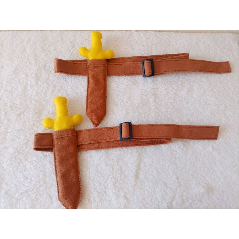 kit cinto com espada Peter Pan ( ADULTO)